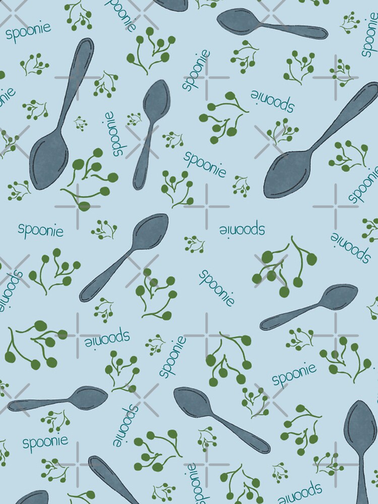 Thumbnail 4 of 4, iPhone Case, Spoonie Pattern designed and sold by RaineyYeager.