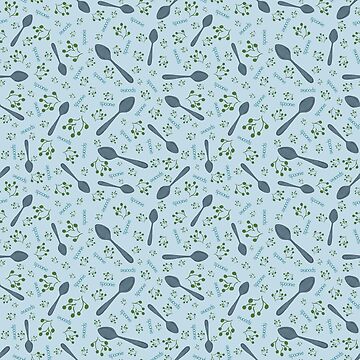Artwork thumbnail, Spoonie Pattern by RaineyYeager