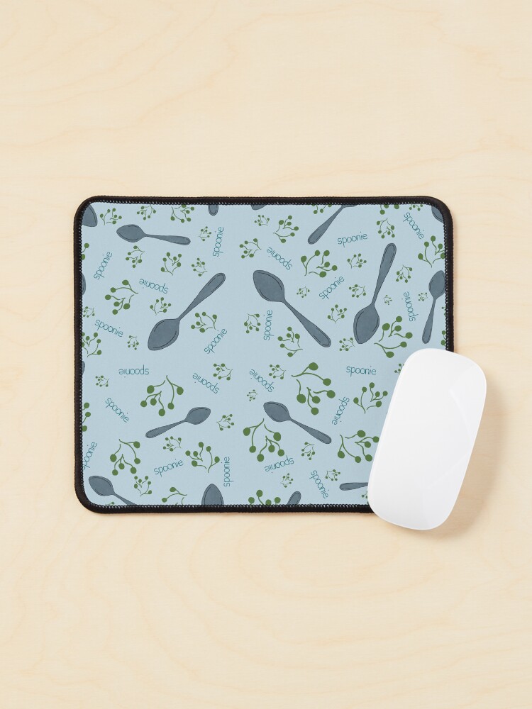 Thumbnail 1 of 5, Mouse Pad, Spoonie Pattern designed and sold by RaineyYeager.