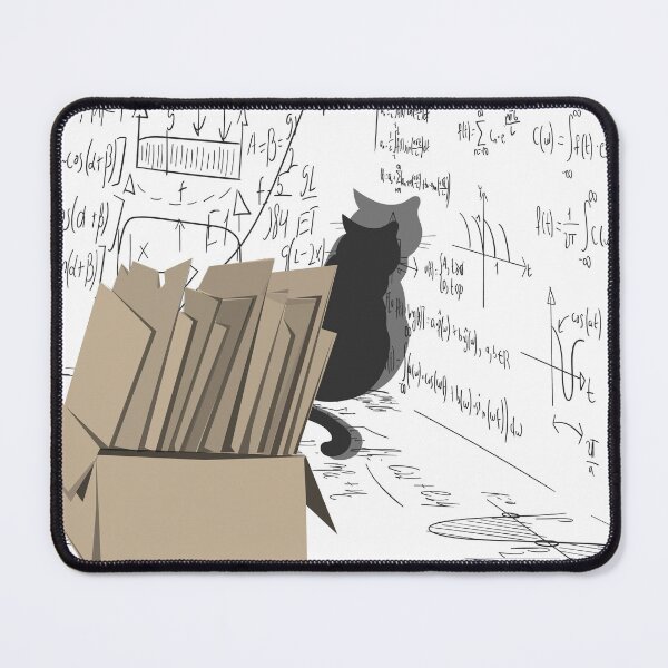 Item preview, The cat, the box, and mathematics designed and sold by BlueBerry45.