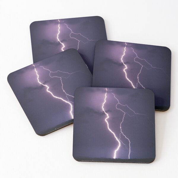 Item preview, Dramatic Night Time Lightning Strike designed and sold by pcole123.