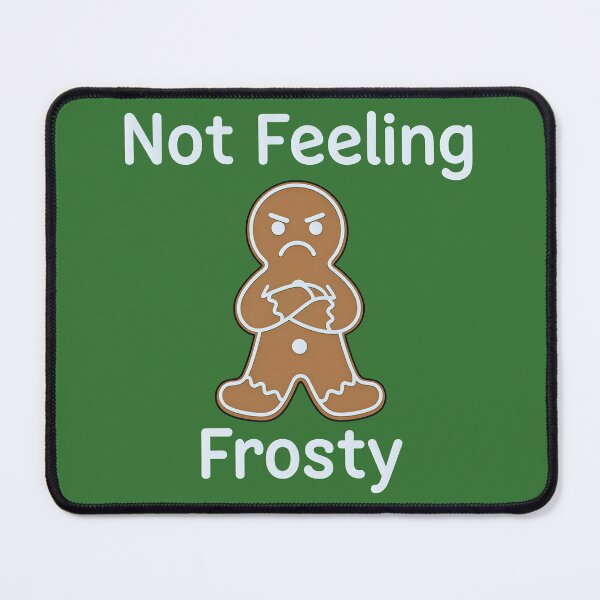 Item preview, Not Feeling Frosty, The Grumpy Gingerbread designed and sold by DoceVaga.