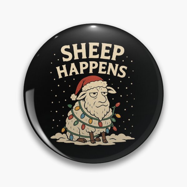 Artikelvorschau, Schafe passieren – Lustiges Weihnachtsshirt für Tierliebhaber, weihnachtliches Geschenk mit Wortspiel, Design mit mürrischem Humor entworfen und verkauft von AddictiveDesign.