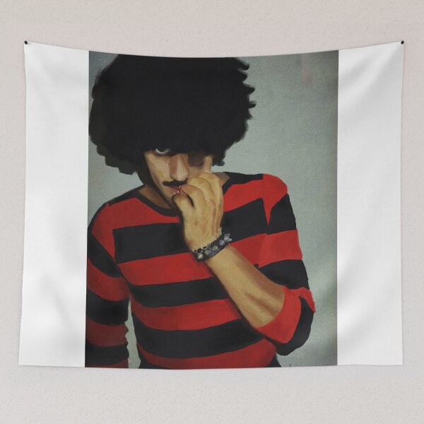 Item preview, Painting of Phil Lynott of Thin Lizzy designed and sold by thehat24.