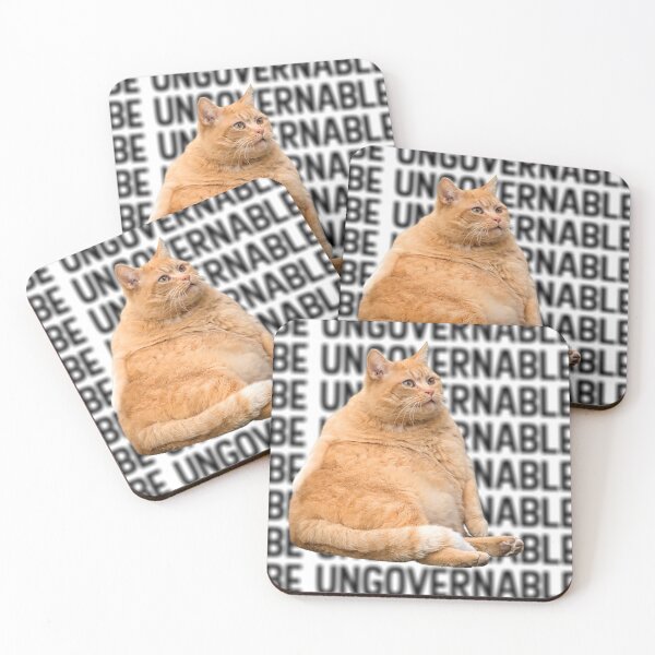 Item preview, Be Ungovernable Cat designed and sold by LuluVonMeow.
