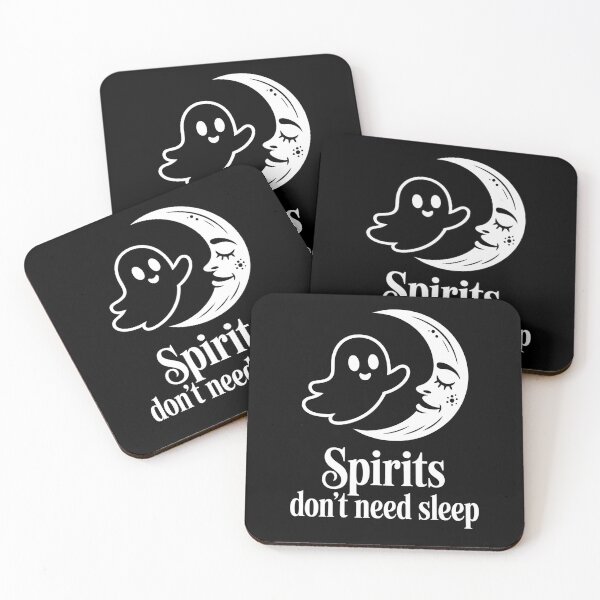 Item preview, Spirits Don’t Need Sleep (Moon Version ) designed and sold by CalmDownZone ⭐️⭐️⭐️⭐️⭐️.