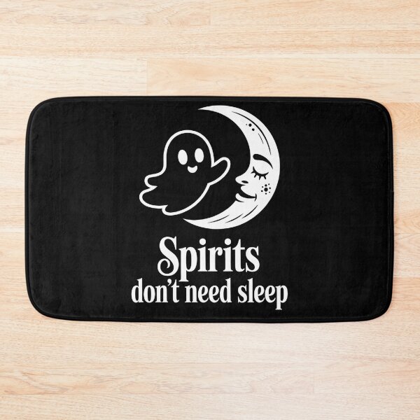 Item preview, Spirits Don’t Need Sleep (Moon Version ) designed and sold by CalmDownZone ⭐️⭐️⭐️⭐️⭐️.