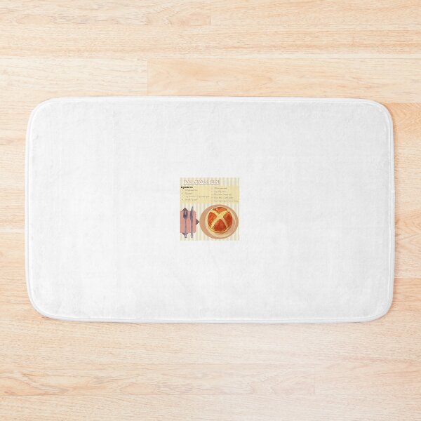 Item preview, Illustrated Recipe : Hot Cross Bun designed and sold by uhanikstudio.