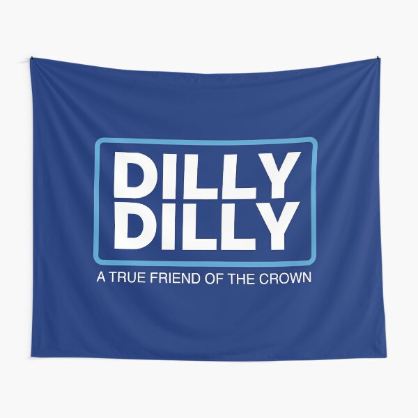 Disover Dilly Dilly Large Tapestry