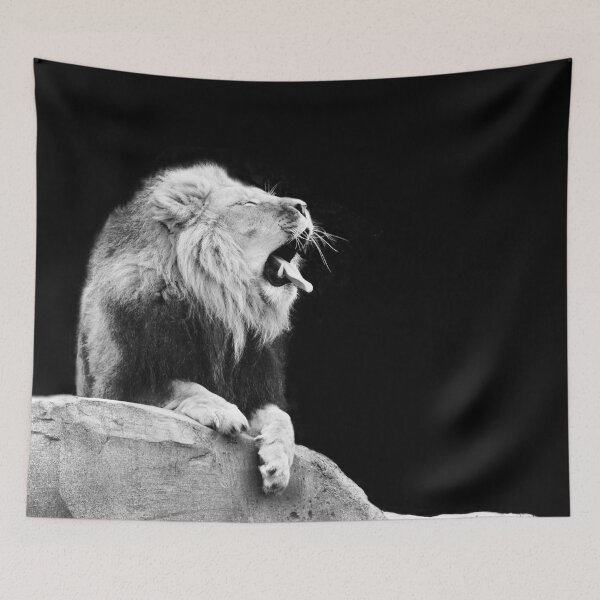 Item preview, Lion – Charmer of the Savannah / Swiss Artwork Photography designed and sold by Raphael Wolf.