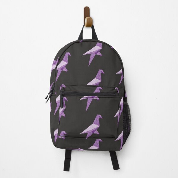 Item preview, Purple Origami Bird with Damask Lace Pattern - Elegant Vector Art designed and sold by SKETCHYANDGRAPHIC.