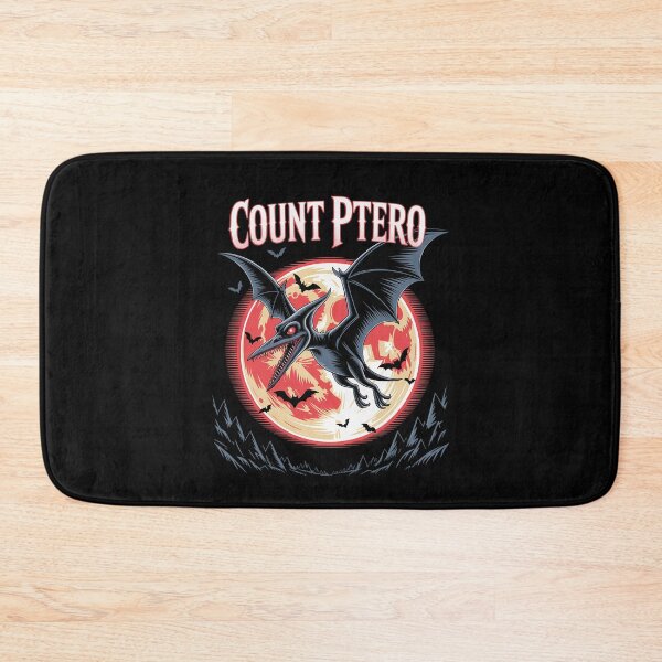 Item preview, COUNT PTERO Vampire Pterodactyl | Horror Flying Dinosaur Full Moon Halloween Design designed and sold by pixelpopplanet.