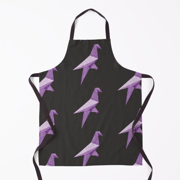 Item preview, Purple Origami Bird with Damask Lace Pattern - Elegant Vector Art designed and sold by SKETCHYANDGRAPHIC.