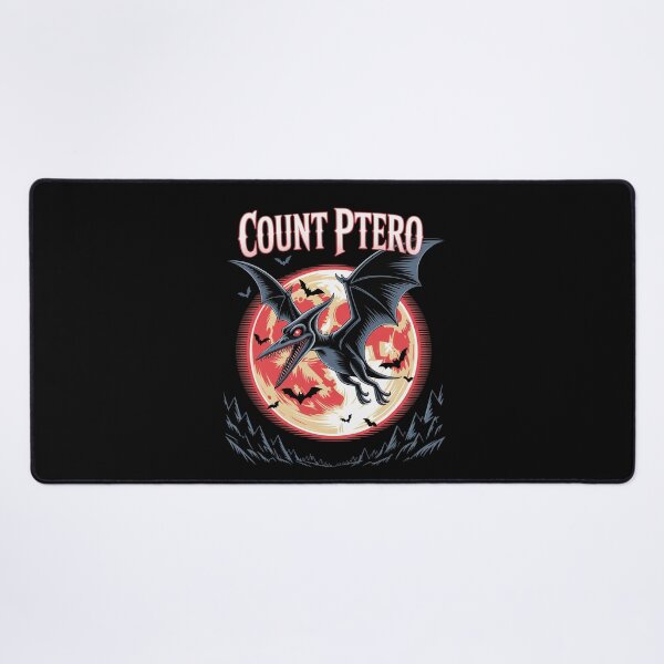 Item preview, COUNT PTERO Vampire Pterodactyl | Horror Flying Dinosaur Full Moon Halloween Design designed and sold by pixelpopplanet.