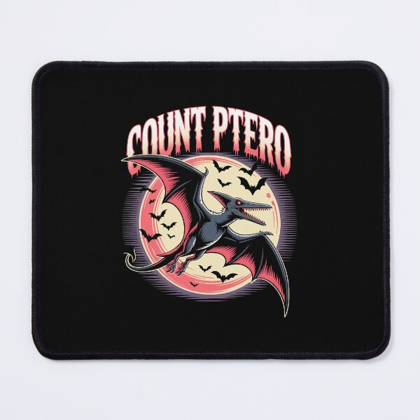 Item preview, COUNT PTERO Vampire Pterodactyl | Spooky Flying Dinosaur Halloween Pun Design designed and sold by pixelpopplanet.
