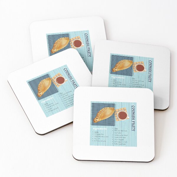 Item preview, Illustrated Recipe : Cornish Pasty designed and sold by uhanikstudio.