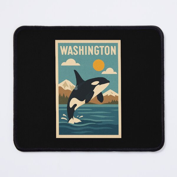 Item preview, Washington designed and sold by Broken Antler Designs .