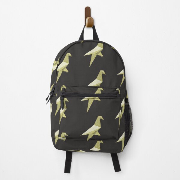 Item preview, Gold Origami Bird with Damask Lace Pattern - Luxury Vector Artor Art designed and sold by SKETCHYANDGRAPHIC.