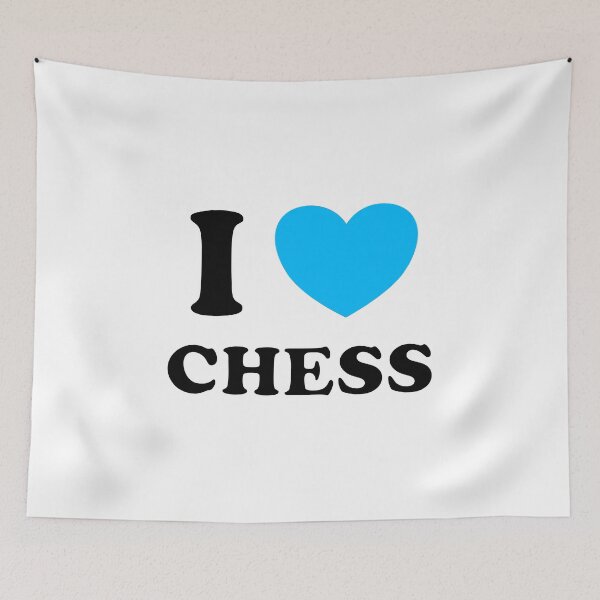 Item preview, I love chess designed and sold by Inspirationmotivation.