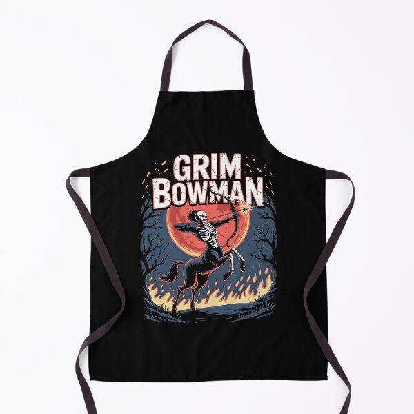 Item preview, GRIM BOWMAN - Skeletal Centaur Archer Under a Blood Moon Design designed and sold by pixelpopplanet.