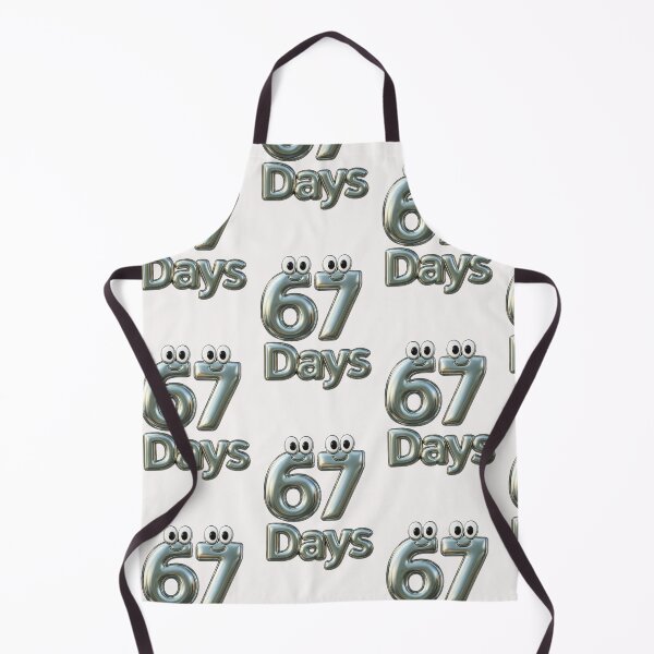 Item preview, chrome,3D,funny,countdown,cartoon,number,playful,shiny 67 designed and sold by hardingcarl2.
