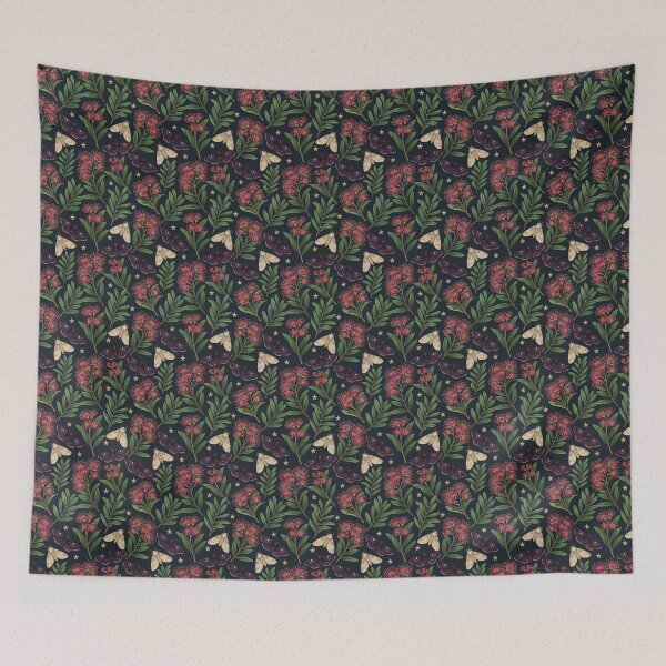 Item preview, Midnight Pōhutukawa & Kawakawa - Gothmas designed and sold by MvuuStudio.