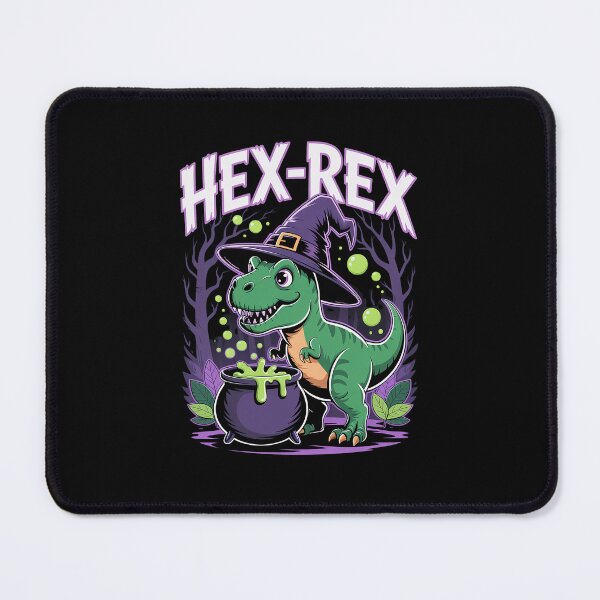 Item preview, HEX-REX Cute Witch T-Rex Dinosaur | Halloween Spooky Cute Dino Wizard designed and sold by pixelpopplanet.