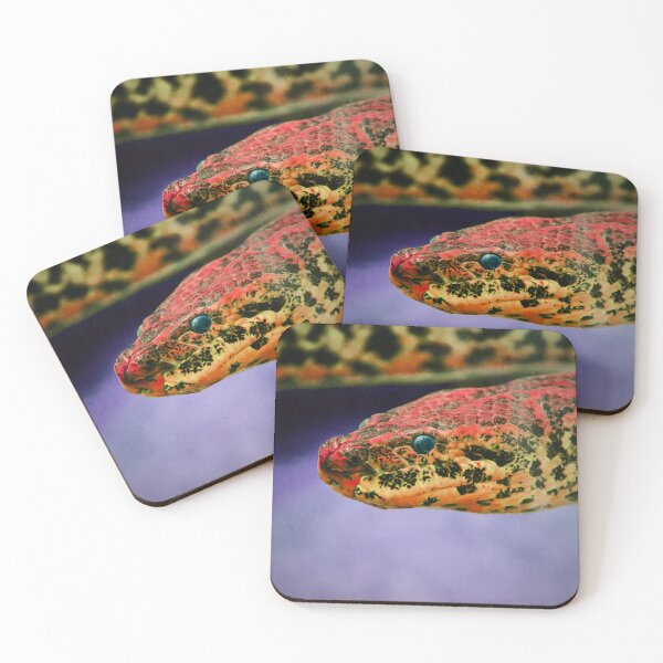 Item preview, Red Anaconda – Strength and Elegance / Swiss Artwork Photography designed and sold by Raphael Wolf.