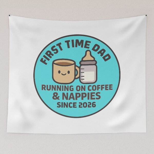 Item preview, 2026 First Time Dad Boy designed and sold by Cbadventures.