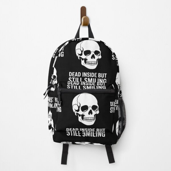 Item preview, Dead Inside But Still Smiling (Bold Font Version) designed and sold by CalmDownZone ⭐️⭐️⭐️⭐️⭐️.