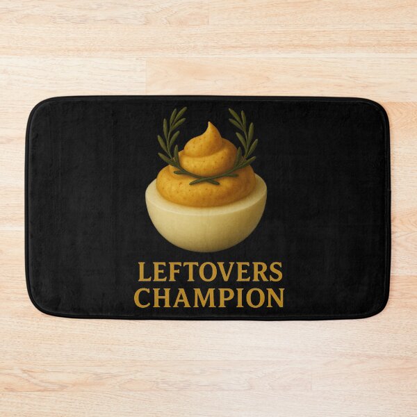 Item preview, Leftovers Champion Deviled Egg - Funny Thanksgiving Design designed and sold by I AM BRO.
