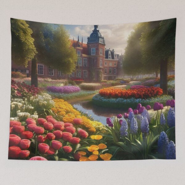 Item preview, Sunlit Manor and Blooming Walks designed and sold by afrancisCL.