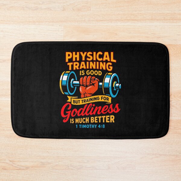 Item preview, 1 Timothy 4:8 Training For Godliness Is Much Better designed and sold by plushism.