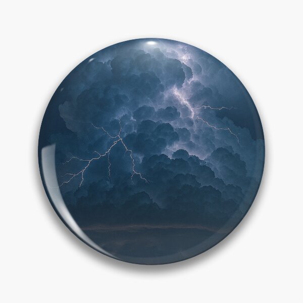 Item preview, Spectacular Lightning in Storm Cloud over a City designed and sold by Halifaxartguy.
