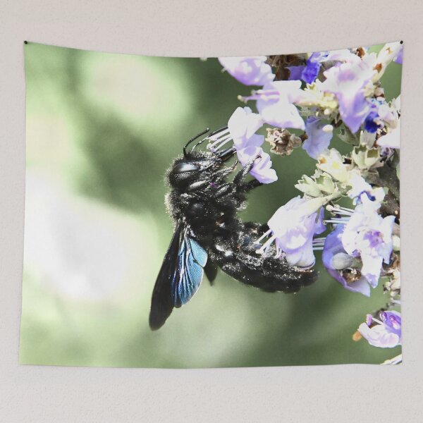 Item preview, Blue Bee 1 / Swiss Artwork Photography designed and sold by Raphael Wolf.