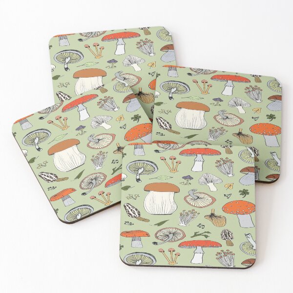 Item preview, Mushrooms pattern  designed and sold by MiLaKK.