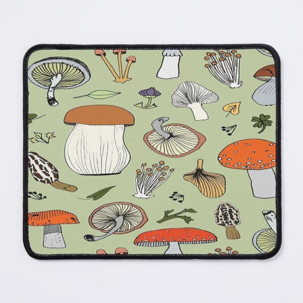 Item preview, Mushrooms pattern designed and sold by MiLaKK.