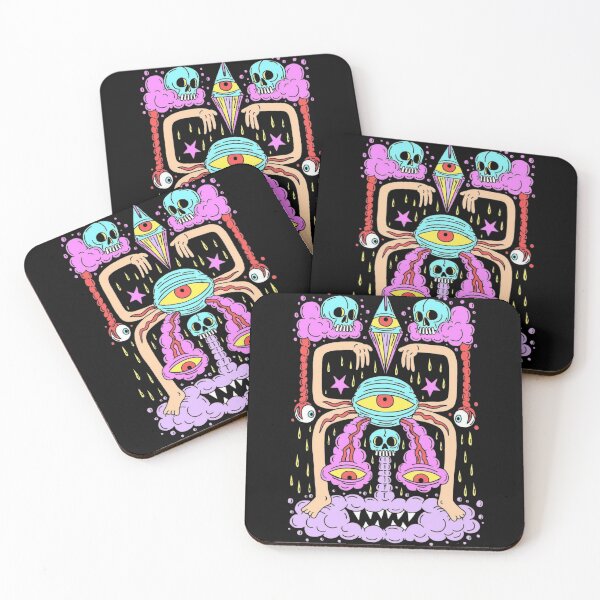 Item preview, Psychedelic Skull Vision designed and sold by Oniyasha.