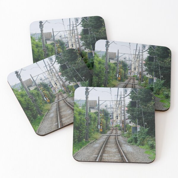 Item preview, Train Tracks, Enoden Line, Kamakura, Japan designed and sold by louisejump..