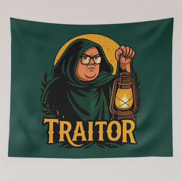 Item preview, Traitor – Alan Carr Celebrity Traitors Winner Art designed and sold by GirlyPopped.