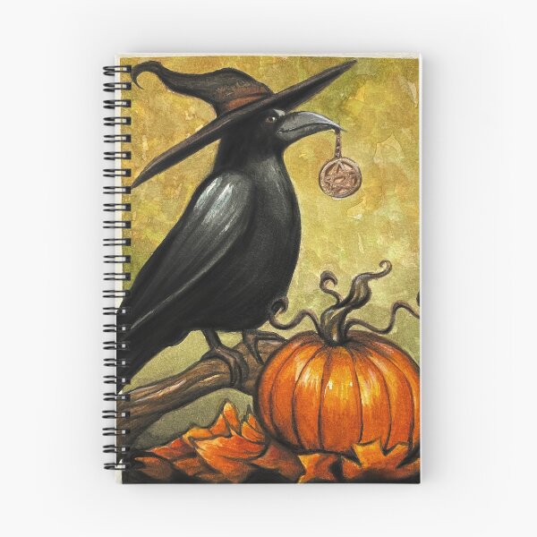 Artikelvorschau, Herbstkrähenzauberer entworfen und verkauft von Blackwood Arts & Crafts.