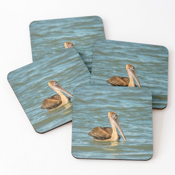 Item preview, Pelican Floating in The Ship Channel designed and sold by Debra Martz.