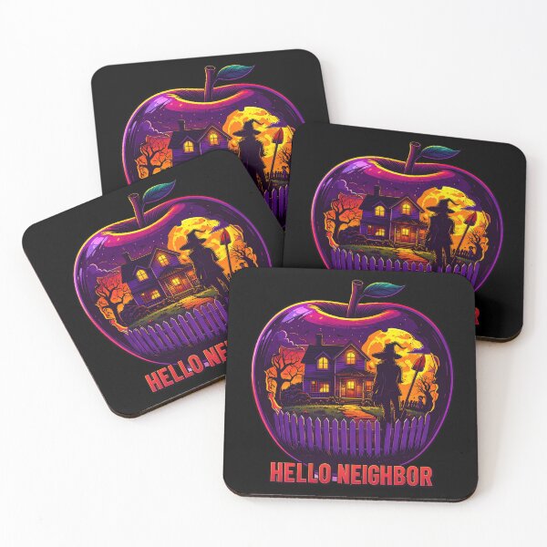 Item preview, The Witch Neighbor's Apple House | Spooky Hello Neighbor Fan Art designed and sold by Alicjareign.