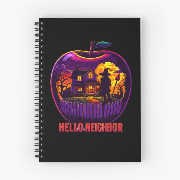Item preview, The Witch Neighbor's Apple House | Spooky Hello Neighbor Fan Art designed and sold by Alicjareign.