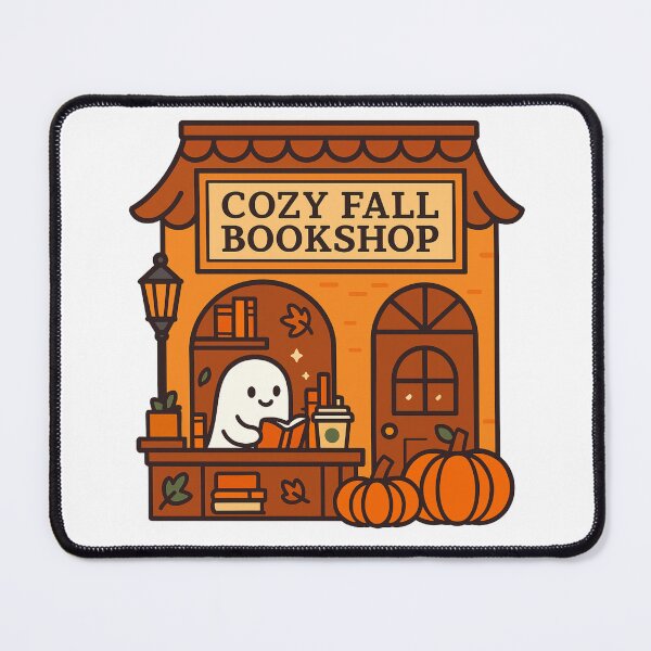 Item preview, Cozy Fall Bookshop designed and sold by stephenflashart.