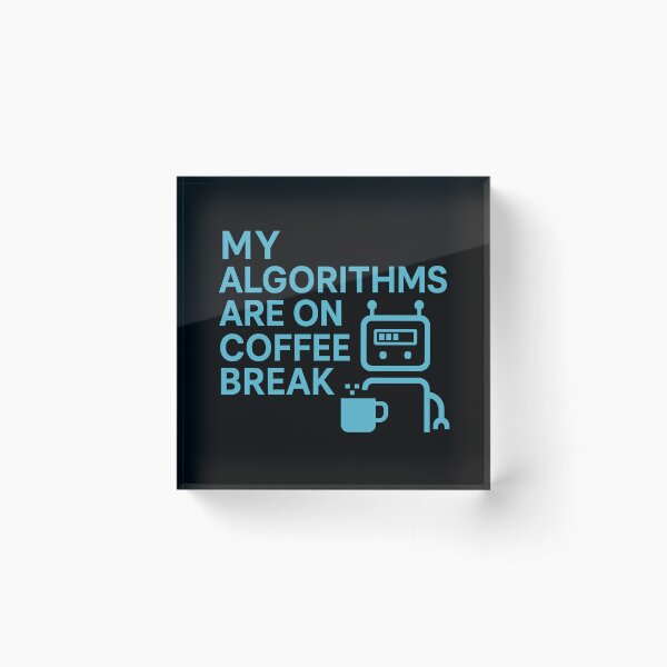 Artikelvorschau, Algorithms on Coffee Break entworfen und verkauft von meshhead.