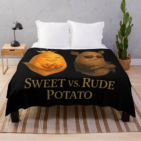 Item preview, Sweet vs. Rude Potato - Funny Fall Rivalry designed and sold by I AM BRO.