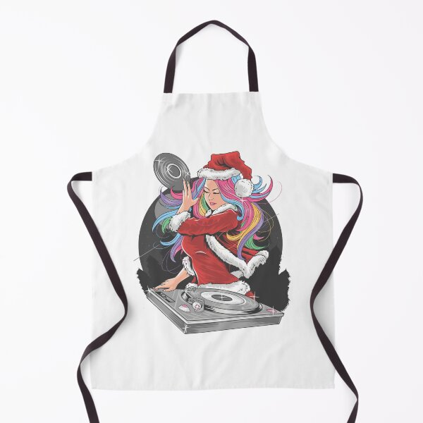 Item preview, Santa DJane - Merry Christmas Party Mixer Vinyl Art designed and sold by lojadpop.