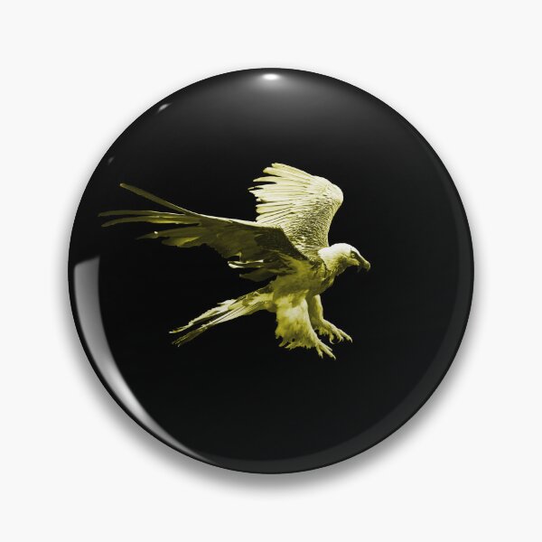 Item preview, Bearded Vulture Yellow – Majesty of the Skies / Swiss Artwork Photography designed and sold by Raphael Wolf.