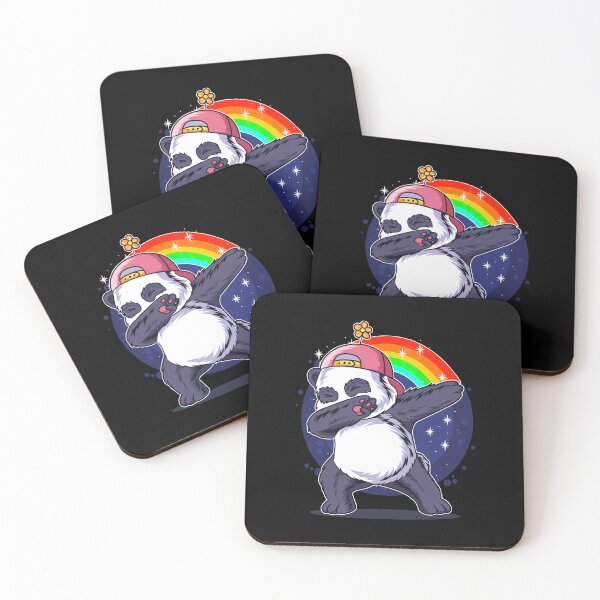 Item preview, Eastern rainbow panda bear designed and sold by Joncasmiart.